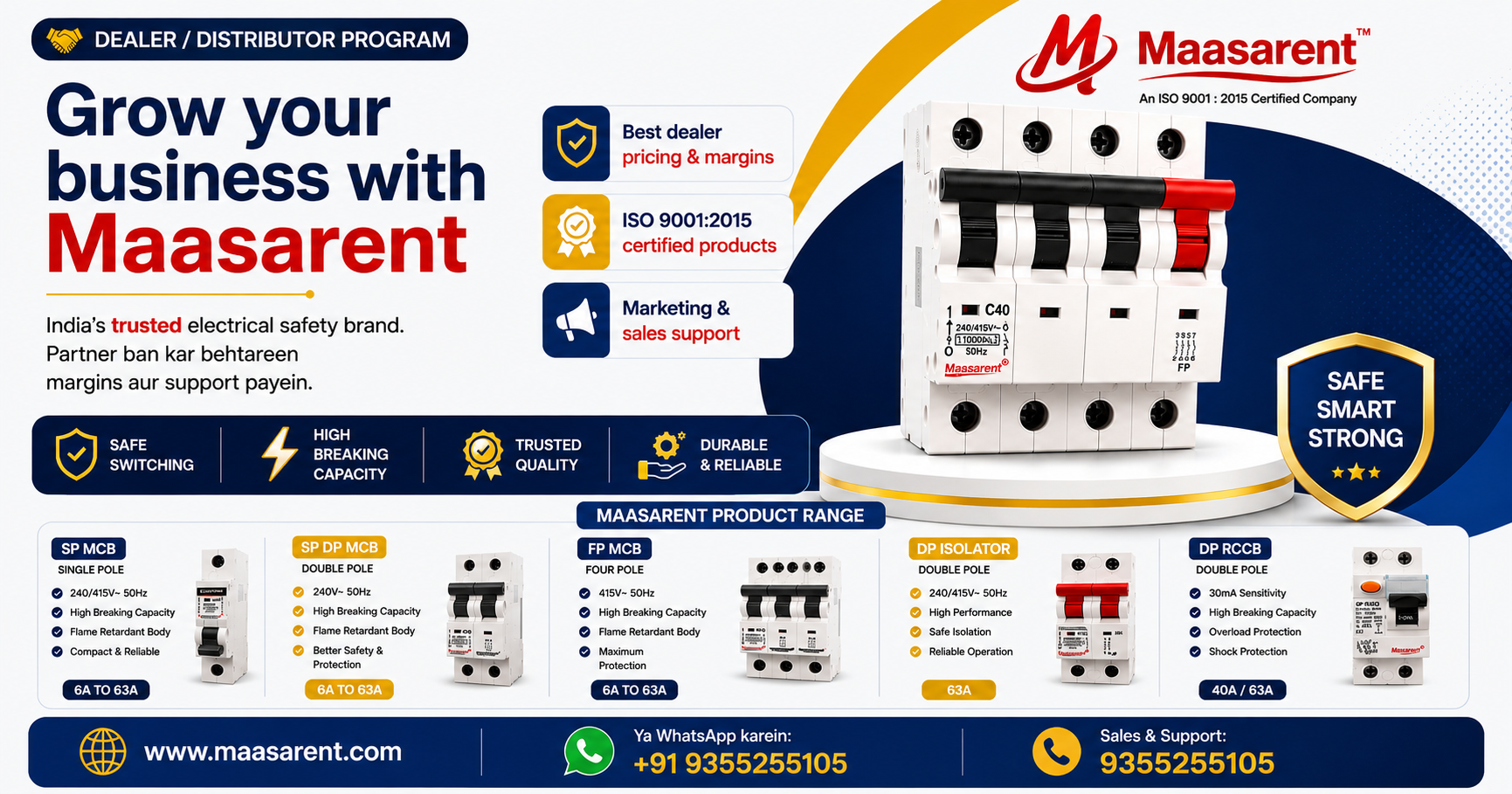 Maasarent Dealer & Distributor Program | Grow Your Electrical Business