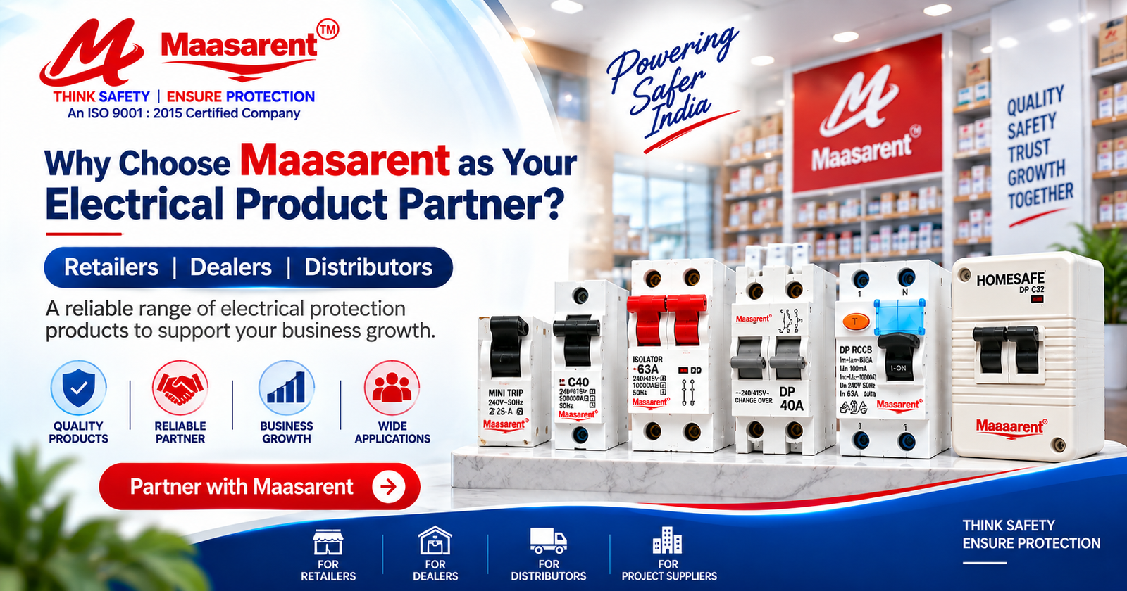 Why Choose Maasarent as Your Electrical Product Partner?